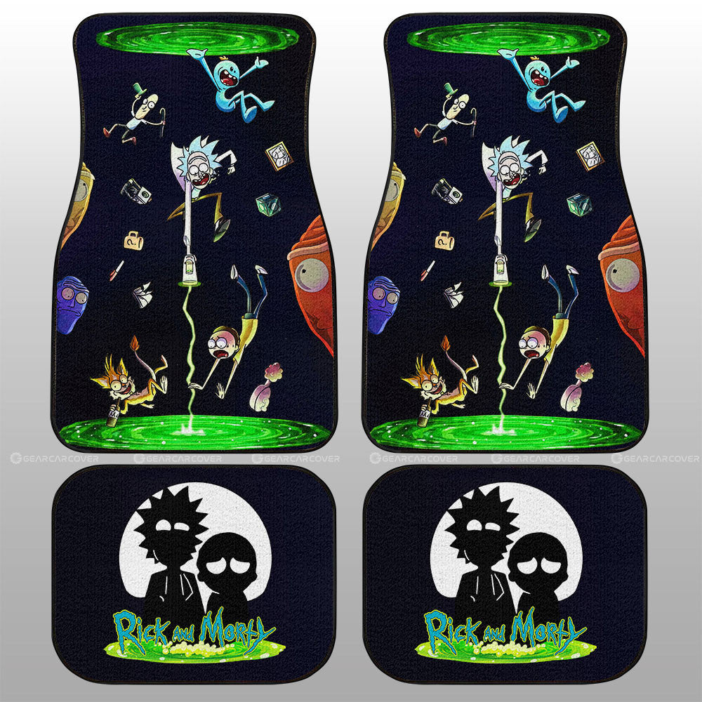 Rick and Morty Car Floor Mats Custom Car Interior Accessories - Gearcarcover - 1
