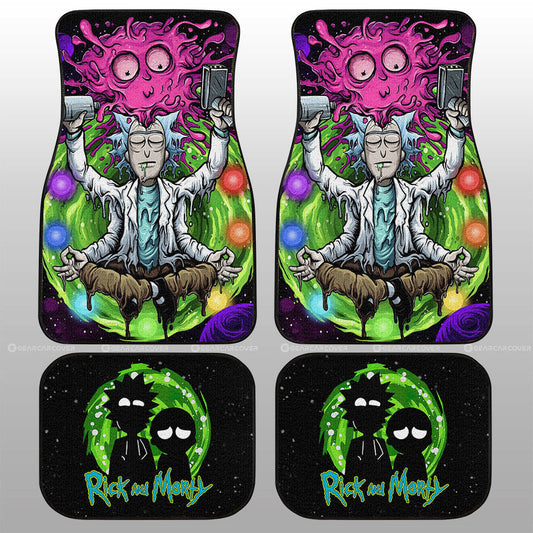 Rick and Morty Car Floor Mats Custom Car Interior Accessories - Gearcarcover - 1