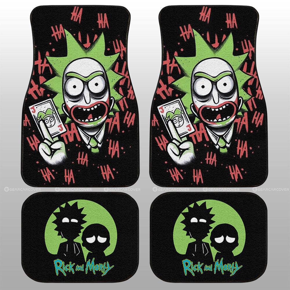 Rick and Morty Car Floor Mats Custom Car Interior Accessories - Gearcarcover - 1