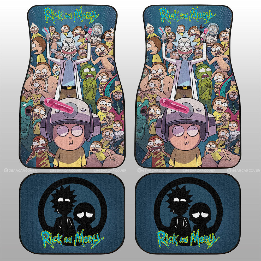 Rick and Morty Car Floor Mats Custom Car Interior Accessories - Gearcarcover - 1