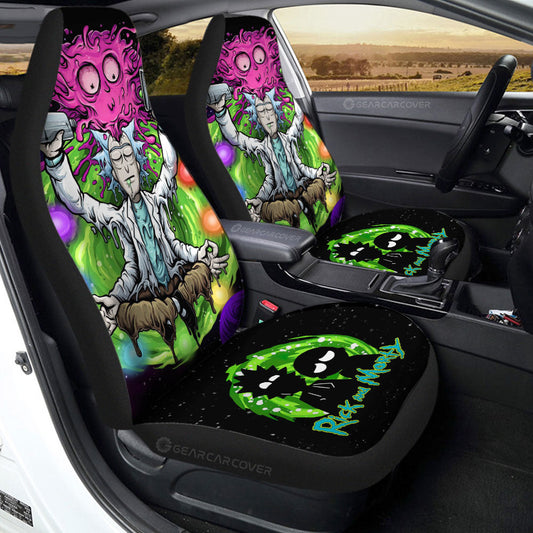 Rick and Morty Car Seat Covers Custom Car Interior Accessories - Gearcarcover - 2