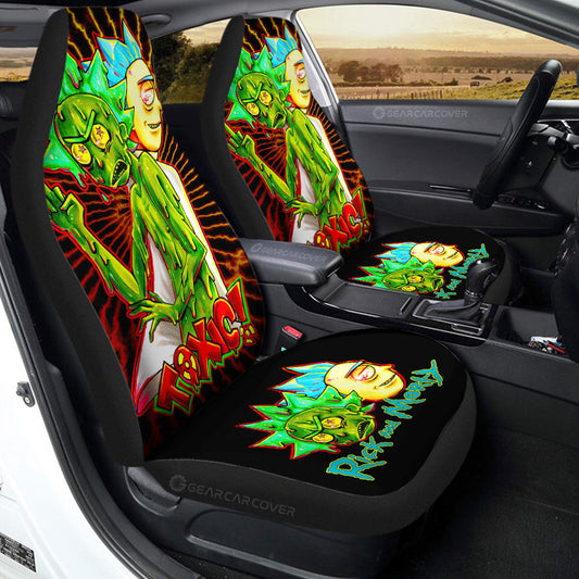 Rick and Morty Car Seat Covers Custom Car Interior Accessories - Gearcarcover - 2
