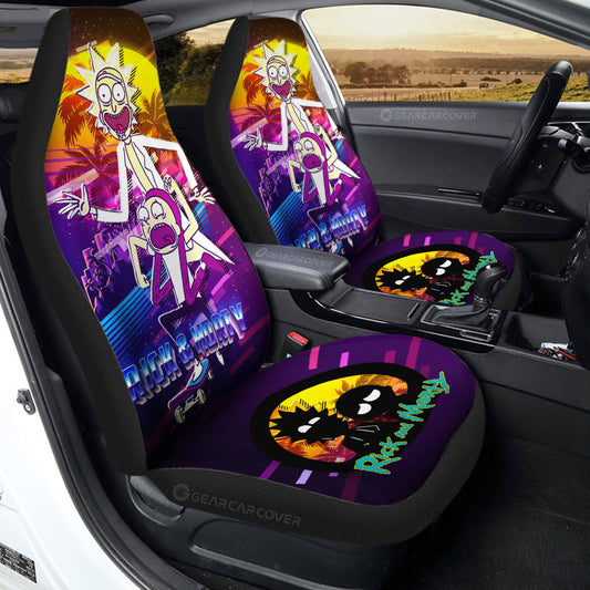 Rick and Morty Car Seat Covers Custom Car Interior Accessories - Gearcarcover - 2