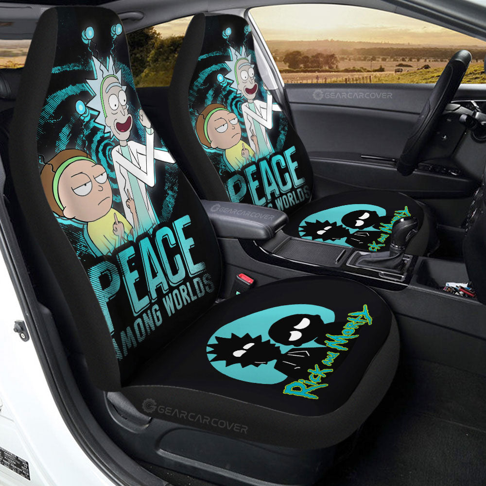 Rick and Morty Car Seat Covers Custom Car Interior Accessories - Gearcarcover - 2