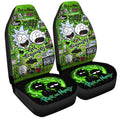 Rick and Morty Car Seat Covers Custom Car Interior Accessories - Gearcarcover - 3