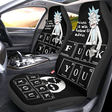Rick and Morty Car Seat Covers Custom Car Interior Accessories - Gearcarcover - 1