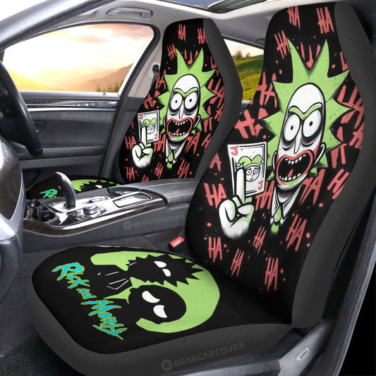 Rick and Morty Car Seat Covers Custom Car Interior Accessories - Gearcarcover - 1
