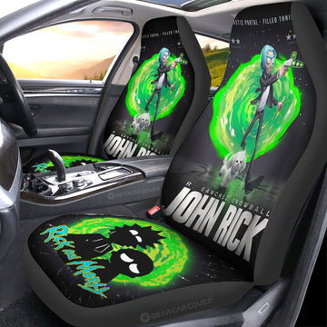 Rick and Morty Car Seat Covers Custom Car Interior Accessories - Gearcarcover - 1