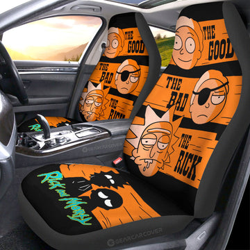 Rick and Morty Car Seat Covers Custom Car Interior Accessories - Gearcarcover - 1