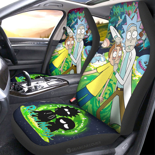 Rick and Morty Car Seat Covers Custom Car Interior Accessories - Gearcarcover - 1