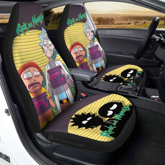 Rick and Morty Car Seat Covers Custom Car Interior Accessories - Gearcarcover - 2
