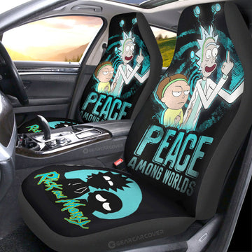 Rick and Morty Car Seat Covers Custom Car Interior Accessories - Gearcarcover - 1