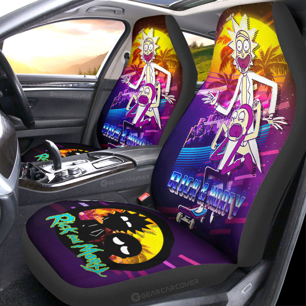 Rick and Morty Car Seat Covers Custom Car Interior Accessories - Gearcarcover - 1