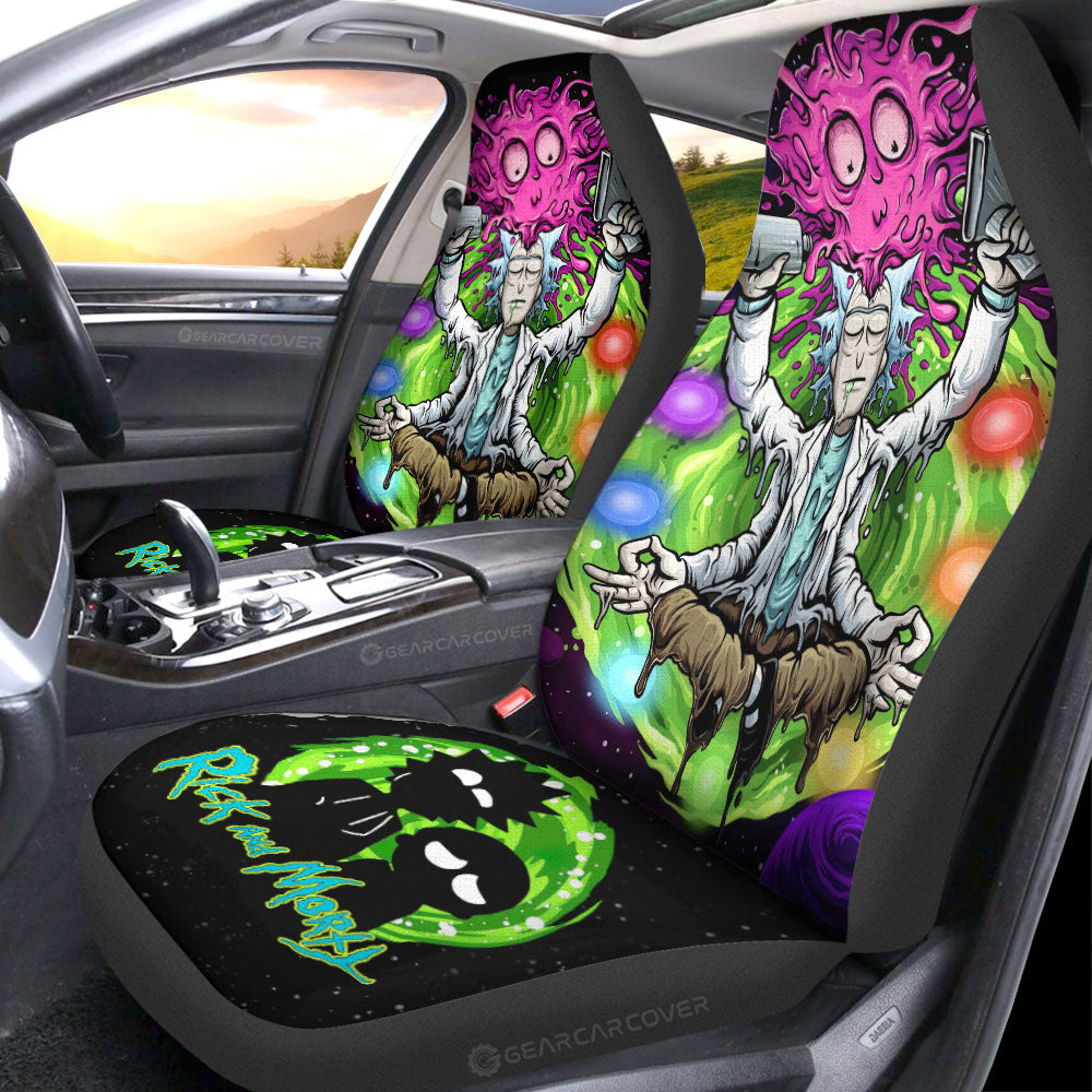 Rick and Morty Car Seat Covers Custom Car Interior Accessories - Gearcarcover - 1
