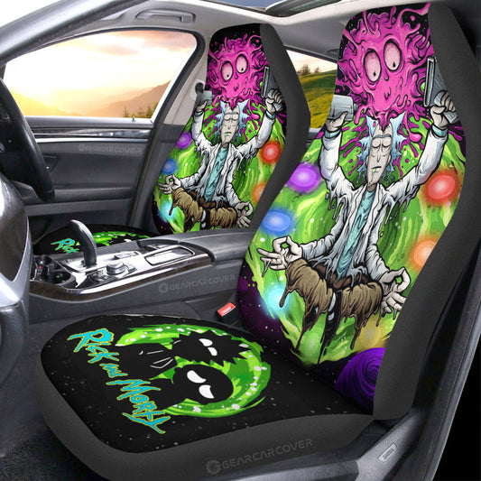 Rick and Morty Car Seat Covers Custom Car Interior Accessories - Gearcarcover - 1
