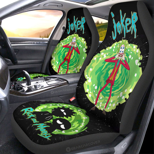 Rick and Morty Car Seat Covers Custom Car Interior Accessories - Gearcarcover - 1