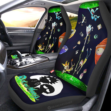 Rick and Morty Car Seat Covers Custom Car Interior Accessories - Gearcarcover - 1