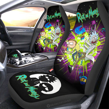 Rick and Morty Car Seat Covers Custom Car Interior Accessories - Gearcarcover - 1
