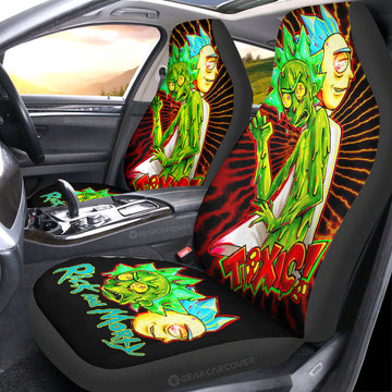 Rick and Morty Car Seat Covers Custom Car Interior Accessories - Gearcarcover - 1