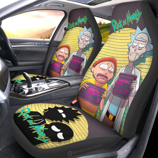 Rick and Morty Car Seat Covers Custom Car Interior Accessories - Gearcarcover - 1