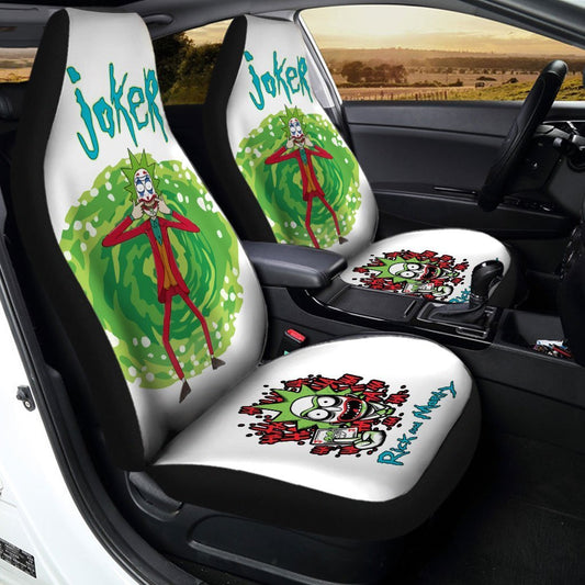 Rick and Morty Car Seat Covers Custom Joker - Gearcarcover - 2