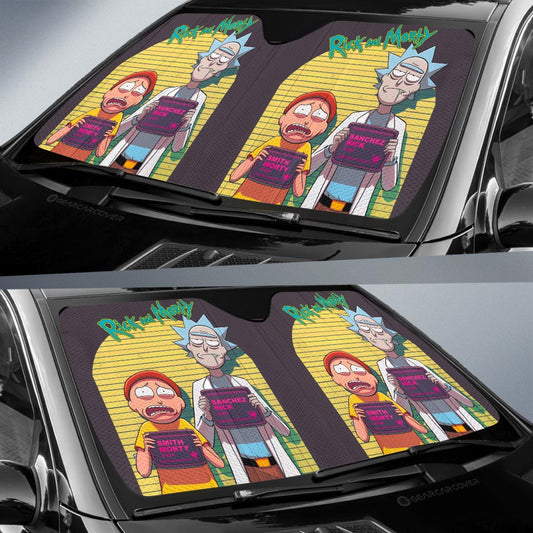 Rick and Morty Car Sunshade Custom Car Interior Accessories - Gearcarcover - 2