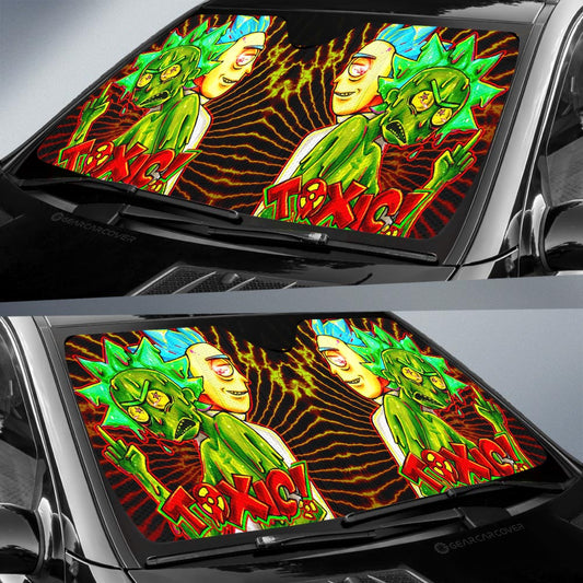 Rick and Morty Car Sunshade Custom Car Interior Accessories - Gearcarcover - 2