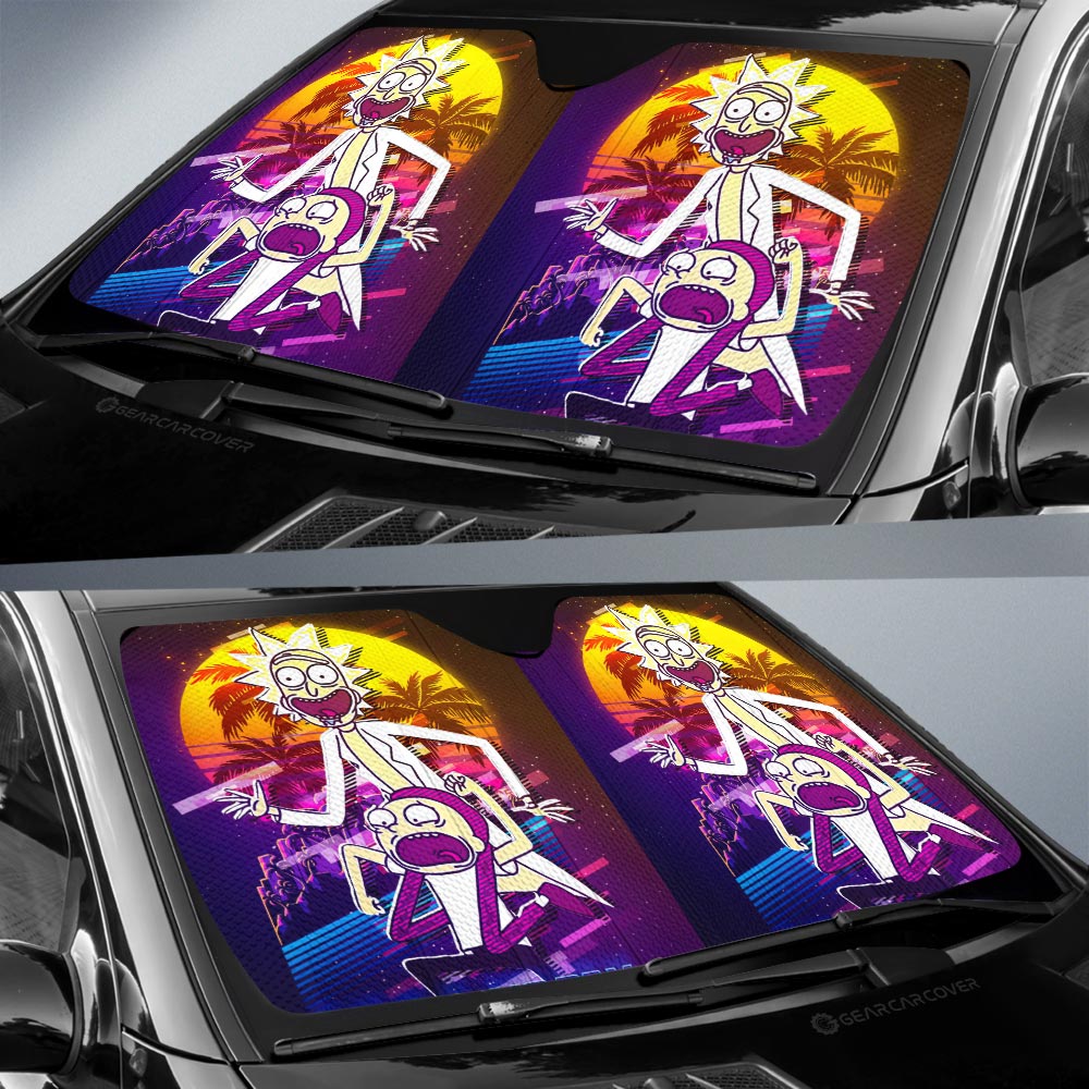 Rick and Morty Car Sunshade Custom Car Interior Accessories - Gearcarcover - 2