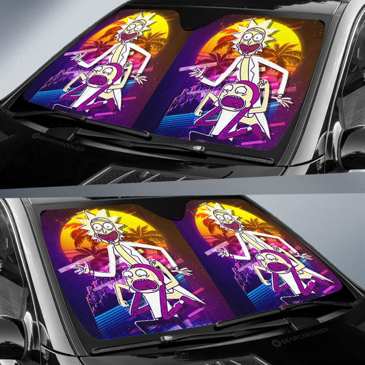 Rick and Morty Car Sunshade Custom Car Interior Accessories - Gearcarcover - 2