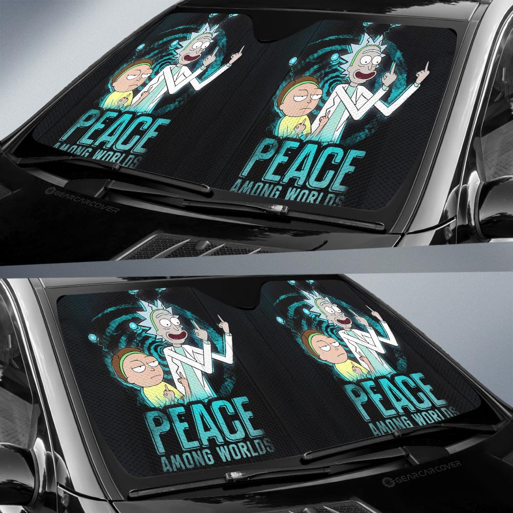 Rick and Morty Car Sunshade Custom Car Interior Accessories - Gearcarcover - 2