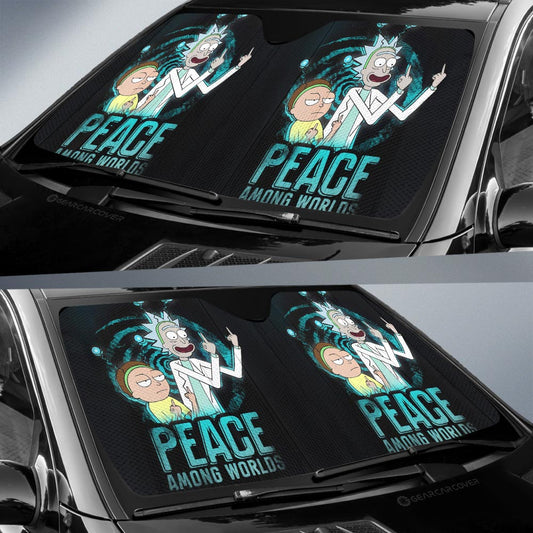 Rick and Morty Car Sunshade Custom Car Interior Accessories - Gearcarcover - 2