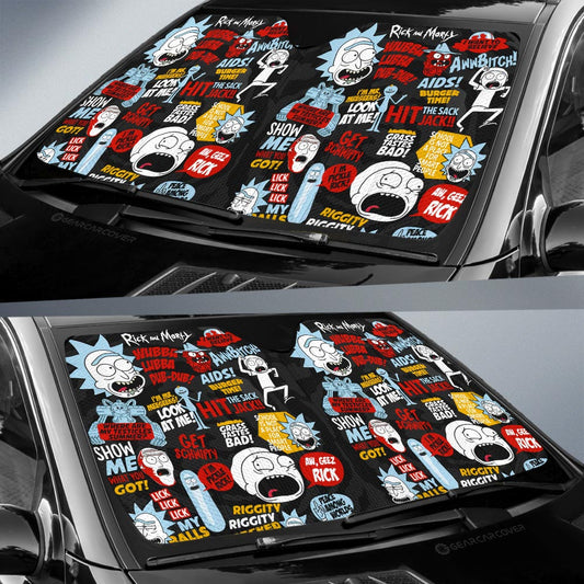 Rick and Morty Car Sunshade Custom Car Interior Accessories - Gearcarcover - 2