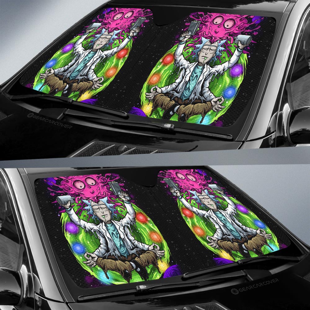 Rick and Morty Car Sunshade Custom Car Interior Accessories - Gearcarcover - 2