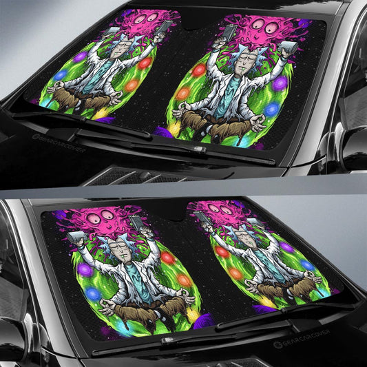 Rick and Morty Car Sunshade Custom Car Interior Accessories - Gearcarcover - 2
