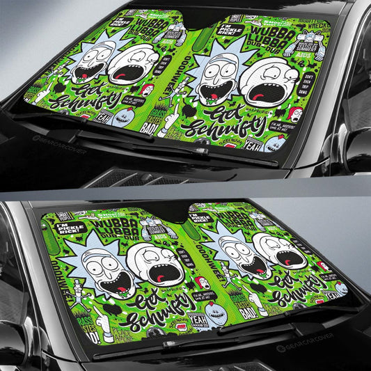 Rick and Morty Car Sunshade Custom Car Interior Accessories - Gearcarcover - 2