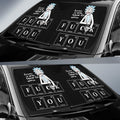 Rick and Morty Car Sunshade Custom Car Interior Accessories - Gearcarcover - 2