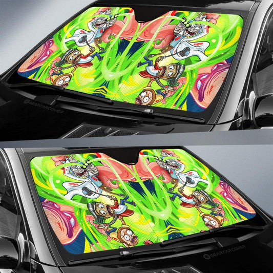 Rick and Morty Car Sunshade Custom Car Interior Accessories - Gearcarcover - 2