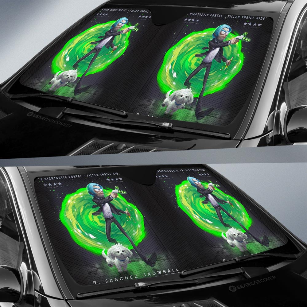 Rick and Morty Car Sunshade Custom Car Interior Accessories - Gearcarcover - 2