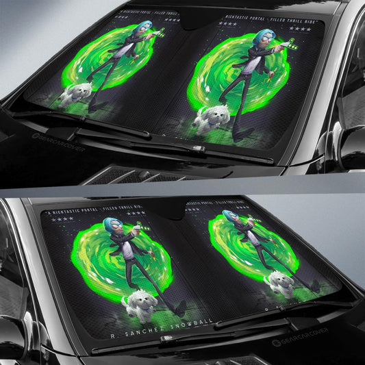 Rick and Morty Car Sunshade Custom Car Interior Accessories - Gearcarcover - 2