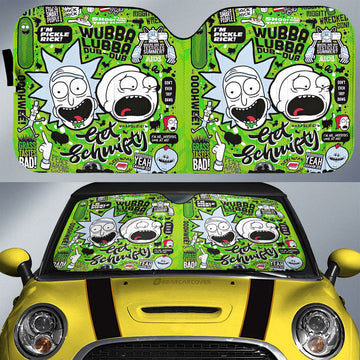 Rick and Morty Car Sunshade Custom Car Interior Accessories - Gearcarcover - 1