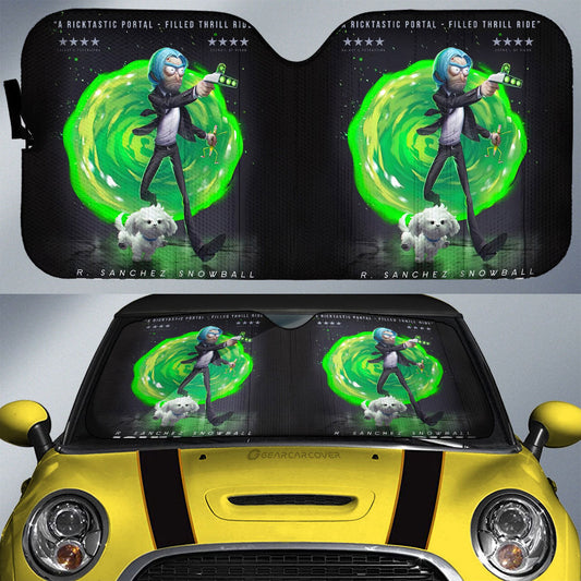 Rick and Morty Car Sunshade Custom Car Interior Accessories - Gearcarcover - 1