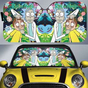 Rick and Morty Car Sunshade Custom Car Interior Accessories - Gearcarcover - 1