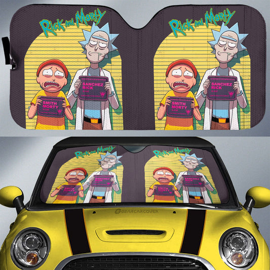 Rick and Morty Car Sunshade Custom Car Interior Accessories - Gearcarcover - 1