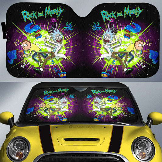 Rick and Morty Car Sunshade Custom Car Interior Accessories - Gearcarcover - 1