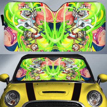 Rick and Morty Car Sunshade Custom Car Interior Accessories - Gearcarcover - 1
