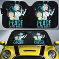 Rick and Morty Car Sunshade Custom Car Interior Accessories - Gearcarcover - 1