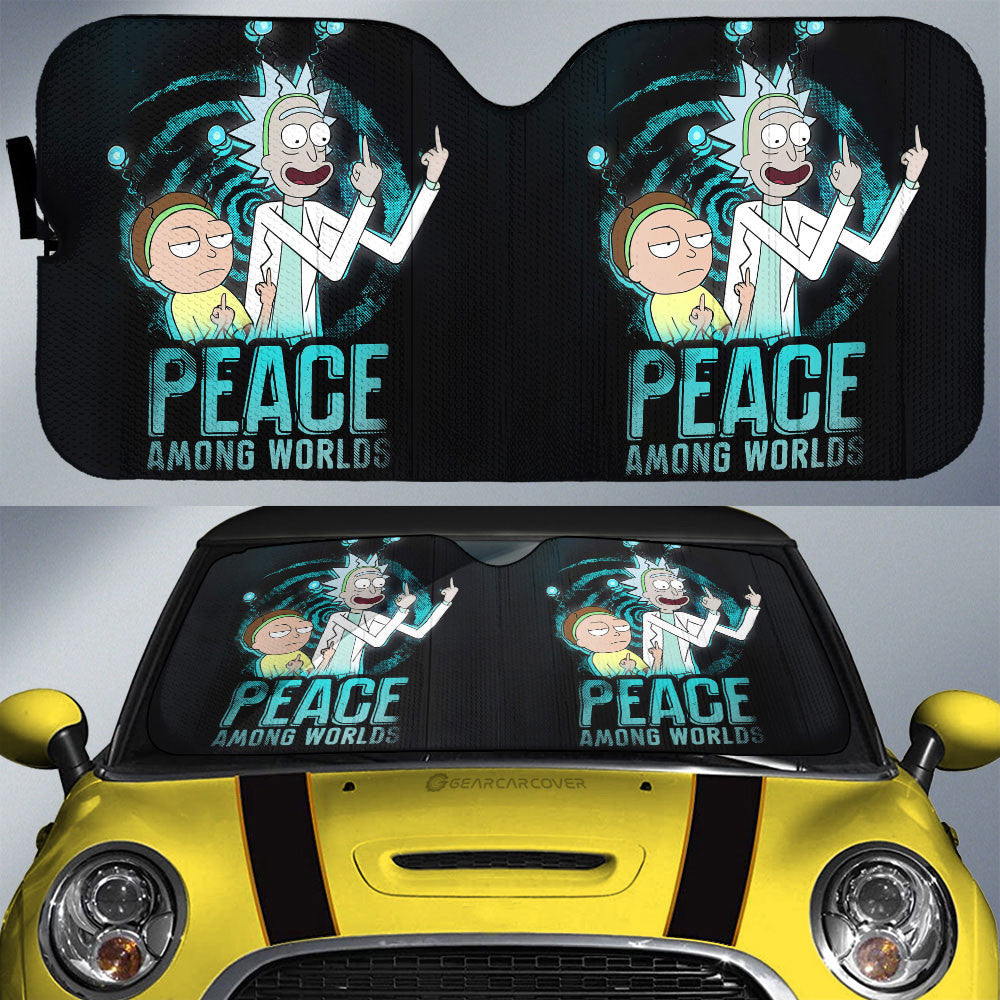 Rick and Morty Car Sunshade Custom Car Interior Accessories - Gearcarcover - 1