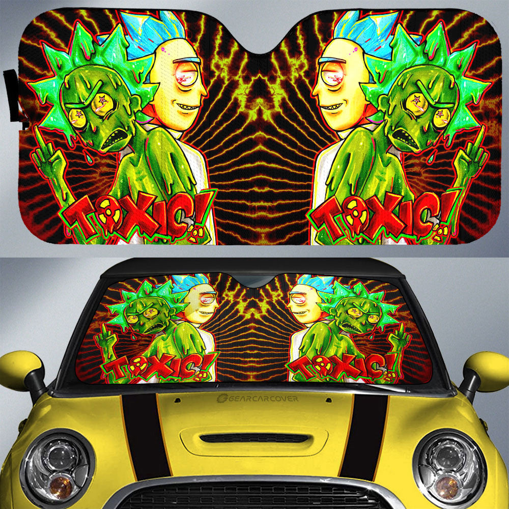 Rick and Morty Car Sunshade Custom Car Interior Accessories - Gearcarcover - 1