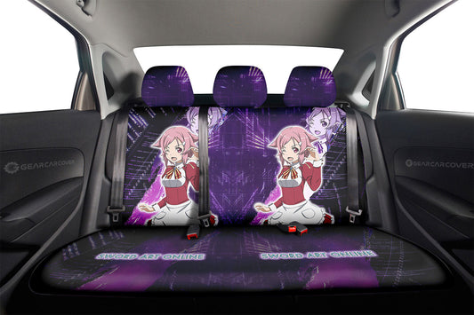 Rika Shinozaki (Lisbeth) Car Back Seat Cover Custom - Gearcarcover - 2