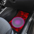 Rinnegan Car Floor Mats Custom Tie Dye Style - Gearcarcover - 3